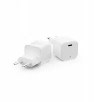 Įkroviklis jungiama į tinklą JCPal Bolt Pro 65W GaN Fast Charger USB-C balta