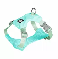 Unizoo Šunų petnešos, mažoms veislėms, mėlynos, be tempimo, M, kaklo apimtis 32-41 cm / krūtinės apimtis 36-49 cm