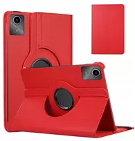 Strado 360 laipsnių kampu besisukantis dėklas, skirtas „Lenovo Tab M11 TB330FU 10.95“ (raudonas)