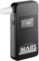 Alkodetektorius Alcovisor Elektrocheminis alkotesteris MARS BT Juodas su spausdintuvu