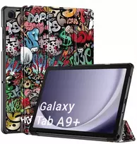 Strado Grafinis dėklas, skirtas „Samsung Galaxy Tab A9 Plus 11“ (grafiti)