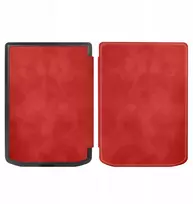 Strado Išmanusis TPU dėklas, skirtas „PocketBook Verse Pro 629 634“ (raudonas)
