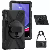 Strado Dėklas Armor su laikikliu i paskiem do Samsung Galaxy Tab S9/ S9 FE SM-X710/SM-X716B/SM-X510 SM-X516 2023/ S10 FE SM-X520/SM-X526 2025