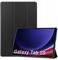 Strado Išmanusis dėklas, skirtas „Samsung Galaxy Tab S9“ (juodas)