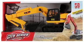 Mega Creative STATYBINĖS MAŠINOS B/O EKSKAVATORIUS 36X18X12 MC WB 12/24