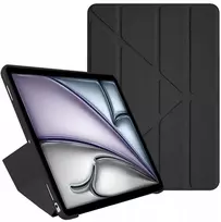 Strado „Dėklas“ trijų dalių dėklas „iPad Air 11 6 GEN M2 2024 / 7 GEN M3 2025“ – juodas