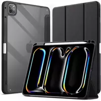 Strado Kietas krištolinis dėklas, skirtas „iPad Pro 13 Gen. 5“ (2024) (juodas)
