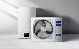 Haier SUPER AQUA Split 8kW šilumos siurblys oras-vanduo AW082SNCHA / HU102WAMNA