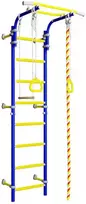 Sporto kompleksas (gimnastikos sienelė) SANRO TOPLINE mėlyna-geltona, 225x49cm