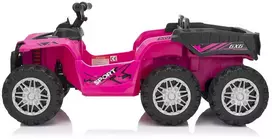 Dvivietis elektrinis keturratis Extreme Sport TX ATV 4x4, Rožinė