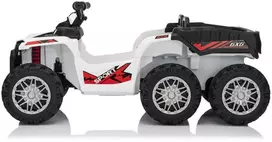 Dvivietis elektrinis keturratis Extreme Sport TX ATV 4x4, Baltas
