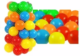 Lean Toys Plastikiniai kamuoliukai baseinui, 50 vnt., 7 cm skersmens