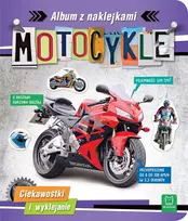 KNYGA aksjomat Axiom lipdukų albumas. Motociklai. KS0634