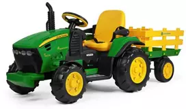 Toycars Žaislas, John Deere RC traktorius, 12V/8Ah/100Wh, 330W, 7,3 km/h, Balta