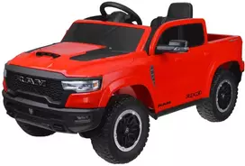 Jokomisiada Baterija-powered electric car RAM pickup for children 4x4 + remote control PA0322