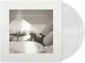 Vinilinė plokštelė - Taylor Swift - The Tortured Poets Department 2LP (Ghosted Baltas coloured)