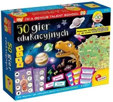 Lisciani Aš esu genijus 50 edukacinių žaidimų