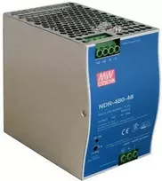 Mean Well IŠJUNGIMO MAITINIMO ŠULINIO DIN bėgelio MEDŽIAGOS NDR-480-48 48V/480W/10A