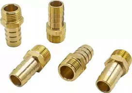 Forsage Pneumatinė jungtis, išorinis sriegis 1/2" - „silkės kaulo“ formos 16 mm (5 vnt. rinkinys)