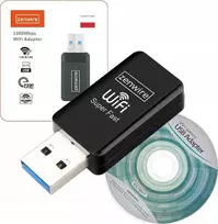 Karta jungiama į tinklą Zenwire Adapteris Karta jungiama į tinklą WiFi USB 3.0 Zenwire TOP-4608AC mini