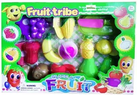 Žaislinės pjaustomos daržovės ir vaisiai Fruit