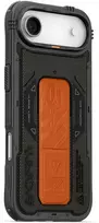 Skinarma „Phantom“ dėklas, skirtas „iPhone 17 Air“ magnetiniam įkrovimui ir stovui, alyvuogių spalvos