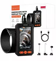 Dirbtuvių endoskopinė variklio vamzdžių patikros kamera „Full HD IPS USB-C“, 5 m, T40 Zenwire