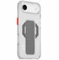 Skinarma „Haxa“ dėklas, skirtas „iPhone“ oro magnetiniam įkrovimui ir laikiklio laikikliui, permatomas