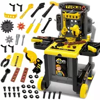 Įrankių vežimėlis Beta Tools Rinkinys narzÄdzi szaro-Å¼Ã³Åty stolik/wÃ³zek