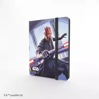 „Gamegenic“: „Star Wars Unlimited“ kortų žaidimas – 18 kortų albumas – Darth Maul ir Qui-Gon Jinn