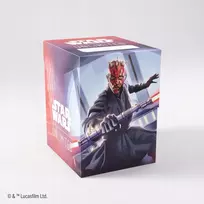 Gamegenic: „Star Wars Unlimited“ kortų žaidimas – minkšta dėžutė – Darth Maul