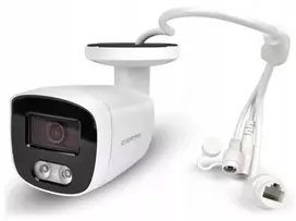 EVERMAX EVX-IP8B01-IRW-Ai-W IP kamera, balta, 8Mpx, 2.8mm IR, 40m, AI, IP67, mikrofonas