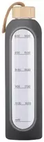 Gertuvė KiCA Buteliukas szklana Hydro Glass 1000 ml - pilka