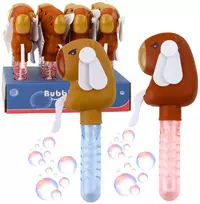 Lean Toys Muilo burbulų lazdelė su vėjo malūnėliu, 19 cm