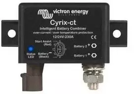 Victron Energy Cyrix-ct 12/24V-230V išmanusis baterijų kombainas