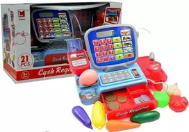 Lean Toys Elektroninis kasos aparatas su barkodų skaitytuvu