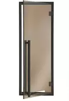 Andres Glass Solutions AD MODERN stiklinės pirties durys, bronzinė stiklo spalva, 70 x 200