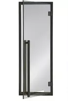 Andres Glass Solutions AD MODERN stiklinės pirties durys, pilka stiklo spalva, 90 x 210