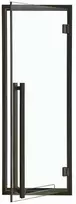 Andres Glass Solutions AD MODERN stiklinės pirties durys, skaidri stiklo spalva, 90 x 190