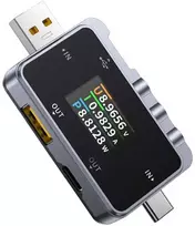 USB testeris 2in1 FNIRSI FNAC-28 USB-C USB-A