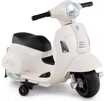 Promotions Elektrinis motociklas, Vespa vaikams licencijuotas, 6V, baltas