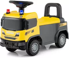 Promotions Vaikiškas triratukas su stumimo funkcija, licencijuotas SCANIA sunkvežimis, 58.4x27.9x43.2 cm, geltonas
