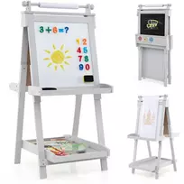 Promotions Dailės molbertas, 55x66x106 cm, Pilkas