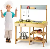 Promotions Lauko žaidimų virtuvėlė, 2 degikliai, natūrali
