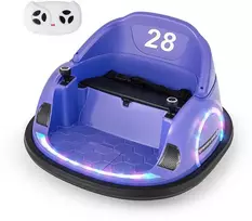 Promotions Važiuojamas elektrinis smūginis automobilis, 12V, violetinis