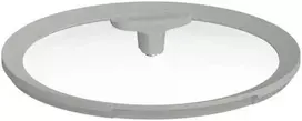 BergHOFF 28 cm stiklinis dangtis - Balance Moonmist su silikoniniu kraštu, garų anga ir patogia rankena