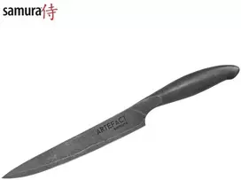 Samura Artefact Kitchen Slicing peilis 206 mm AUS-10 Damascus Japan steel 59 HRC