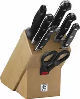ZWILLING PROFESSIONAL S 5 peilių rinkinys mediniame bloke