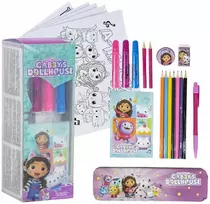CERDÁ Set de Papetărie Gabby's Dollhouse Rožinė 24 Dalys
