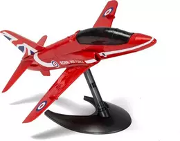 Airfix QUICKBUILD Raudona Arrows Hawk – lėktuvo konstruktorius be klijų